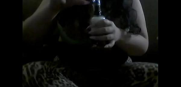  420 & Playing with my boobs